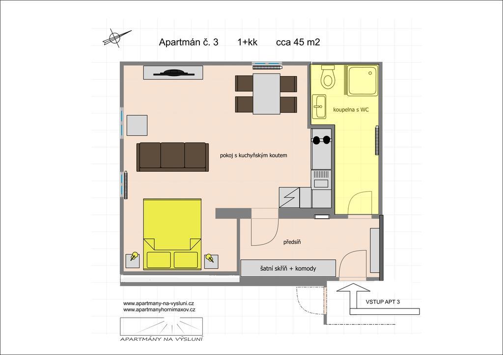 Apartmany Na Vysluni Horní Maxov Buitenkant foto